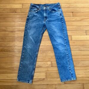 Levis 511 Slim Fit Jeans Mens 32x30 Medium Wash Blue Denim Straight Leg 511-0217